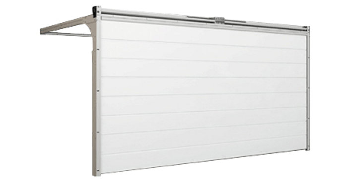 Garageport 240 x 200 cm med portautomatik High Rip W